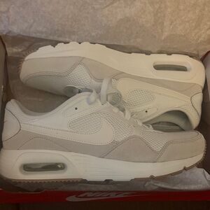 Nike White and Gray Athletic Shoes
